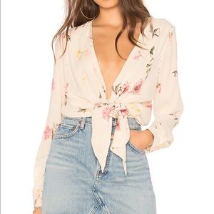 Capulet floral bodysuit